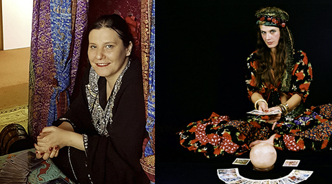 Helderziende met gipsy wagon